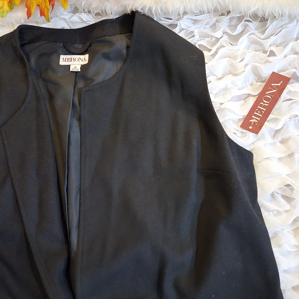 Black Merona Womens Jacket - Picture 6 of 6